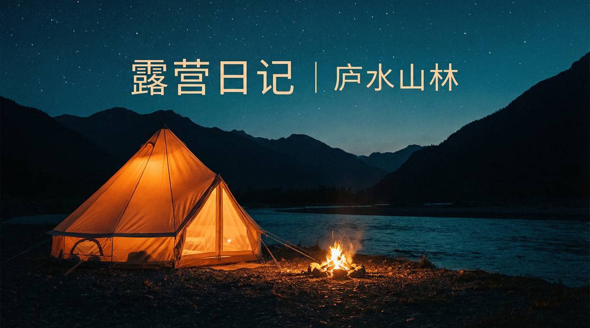 糖心Vlog周末露营生活Vlog视频，www.dl531202.cn